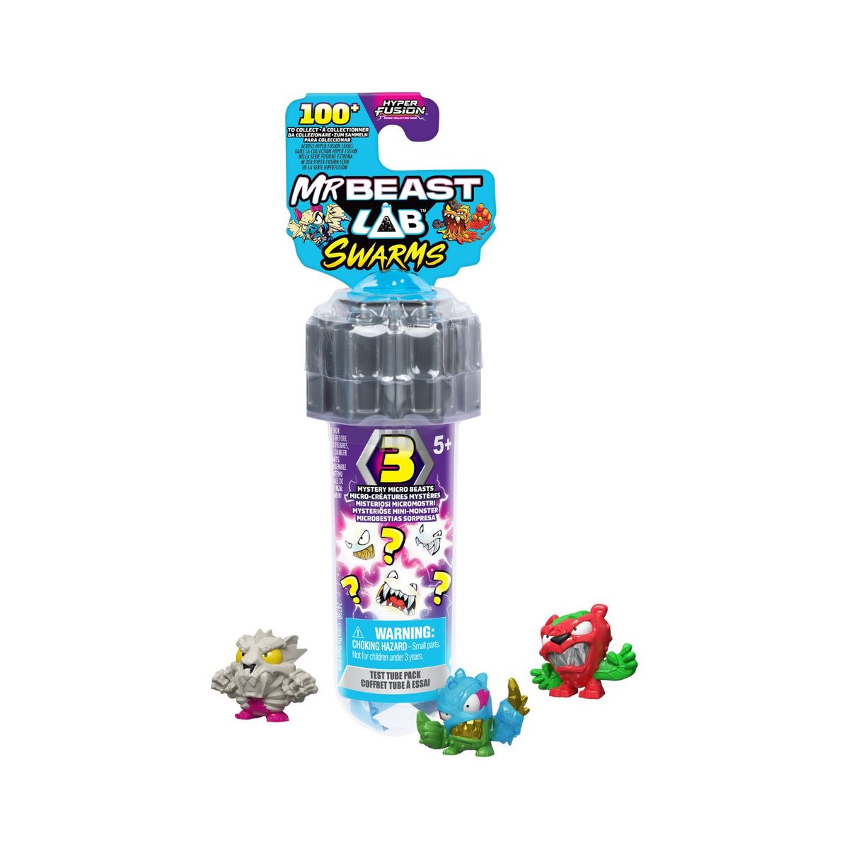 MR BEAST LAB - Figuras Pack X3 Mr Beast