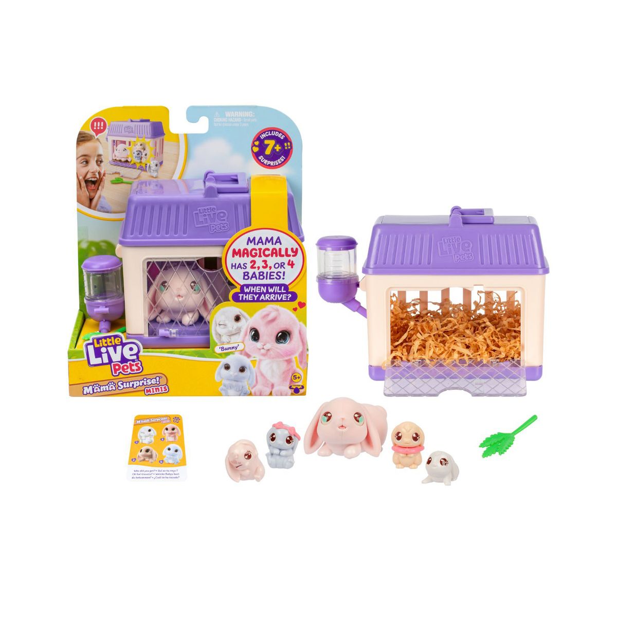LITTLE LIVE PETS - Set de Juego Mamá Sorpresa Little Live Pets