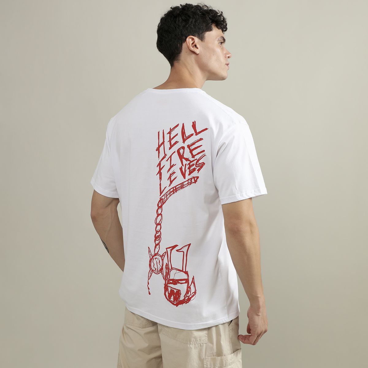 STRANGER THINGS - Polo 100% Algodón Relaxed Fit Hombre Stranger Things