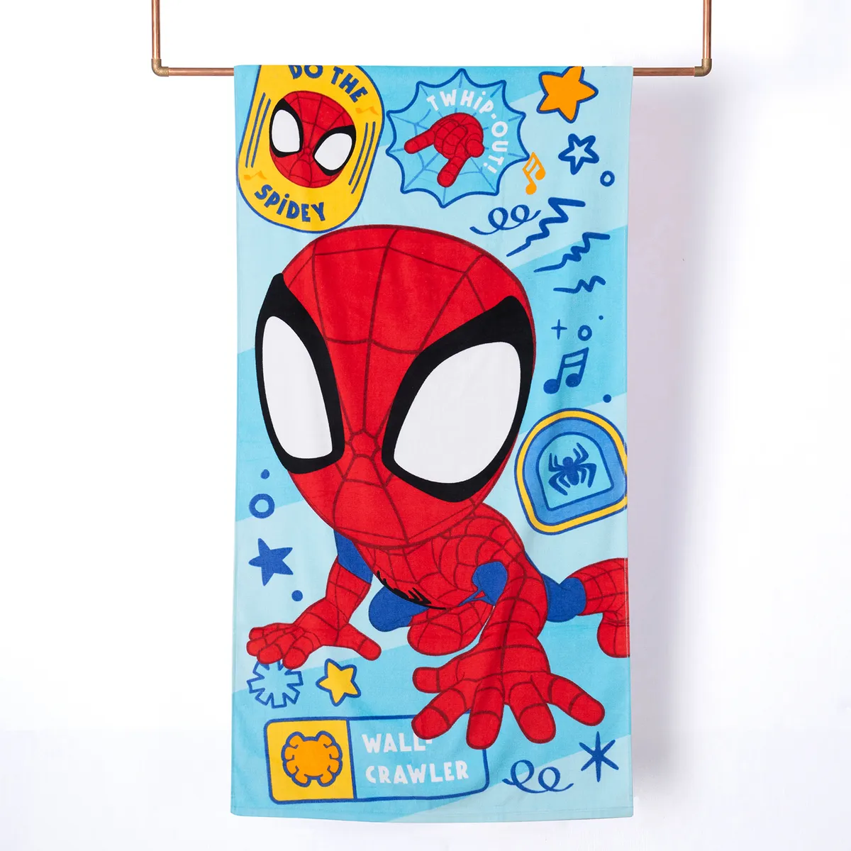 SPIDERMAN - Toalla de Playa Infantil Spider-man 70x140 Cm