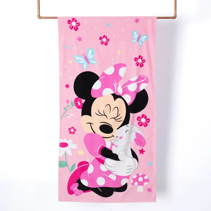 DISNEY - Toalla de Playa Infantil Minnie 70x140 Cm