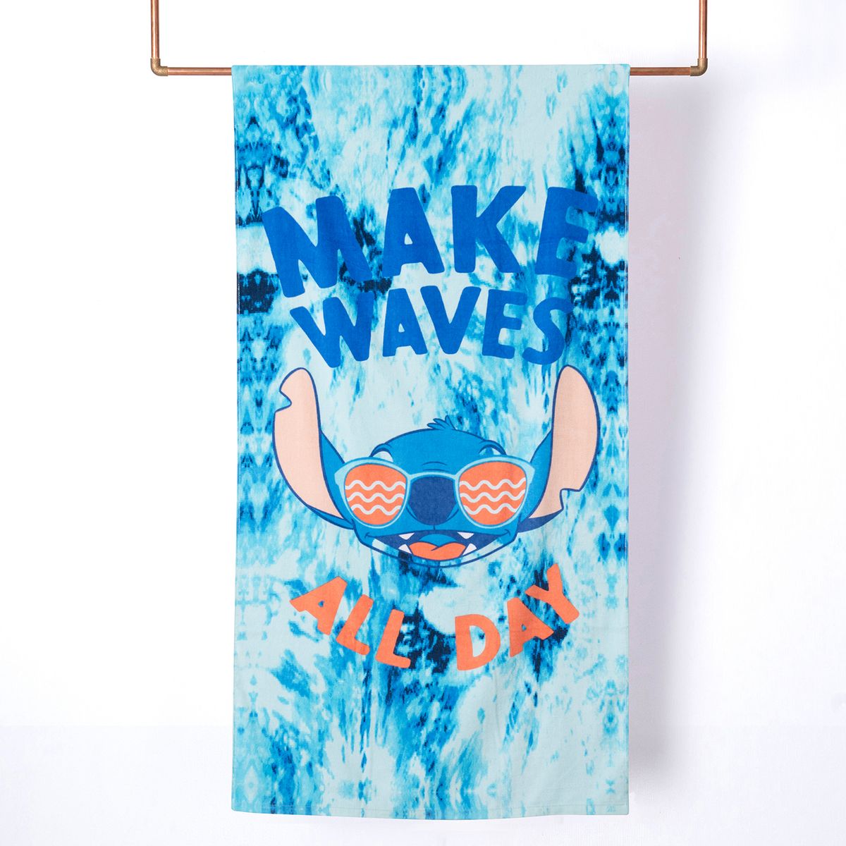 DISNEY - Toalla de Playa Infantil Stitch 70x140 Cm