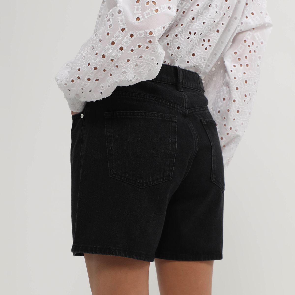 BASEMENT - Short Denim Mujer Basement