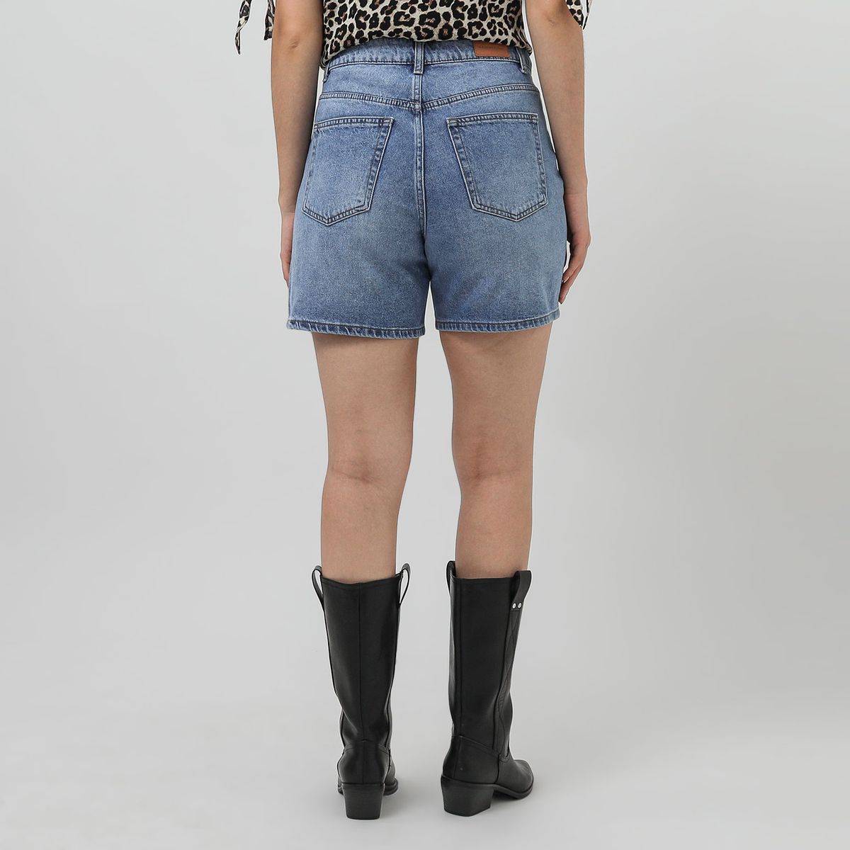 BASEMENT - Short Denim Mujer Basement