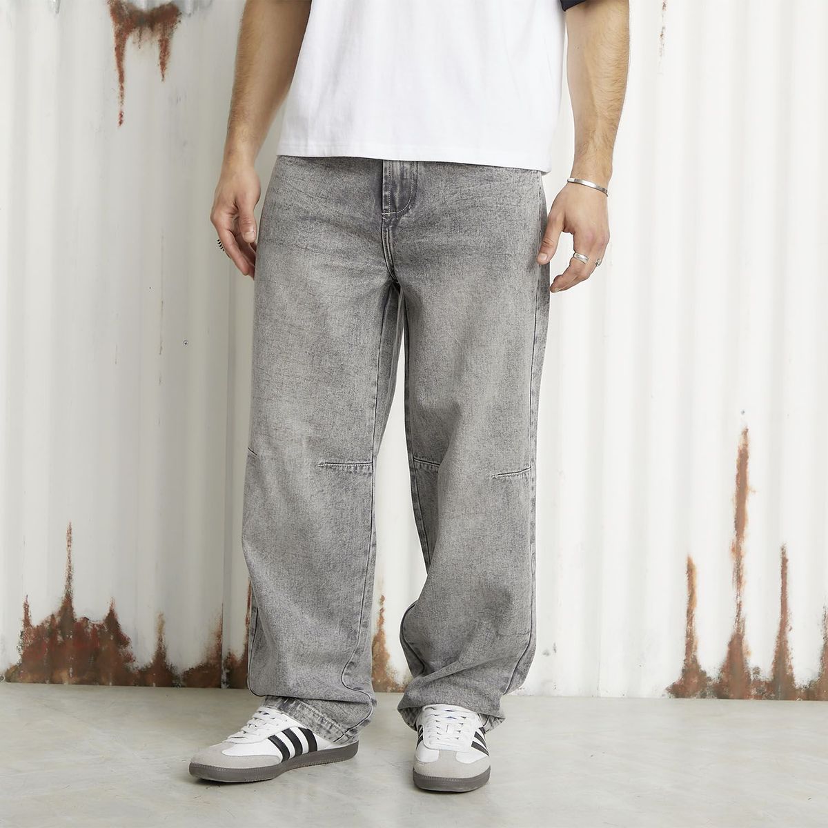DENIMLAB - Jean Algodón Baggy Fit Hombre Denimlab