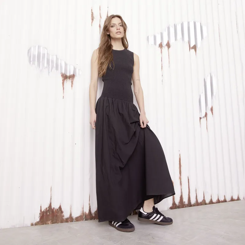 DENIMLAB - Vestido Largo Mujer Denimlab