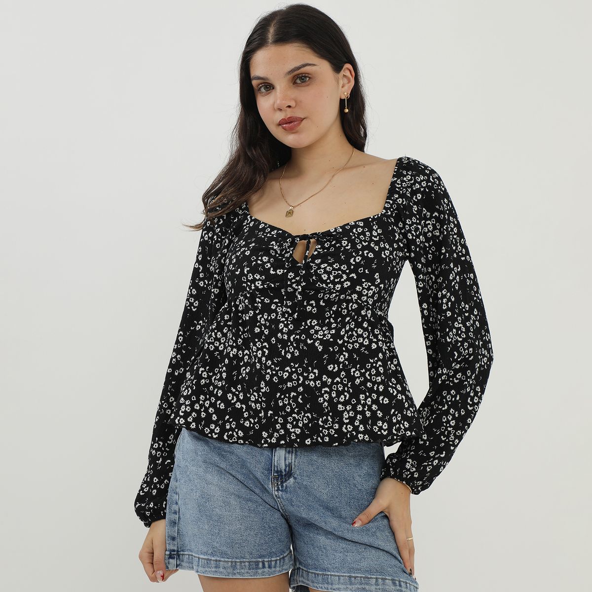 SYBILLA - Blusa Casual Mujer Sybilla