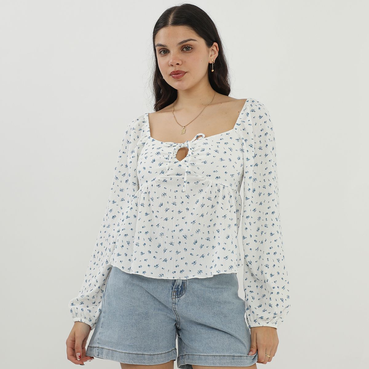 SYBILLA - Blusa Casual Mujer Sybilla