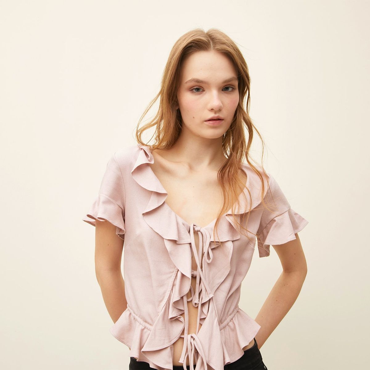 SYBILLA - Blusa Manga Corta Mujer Sybilla