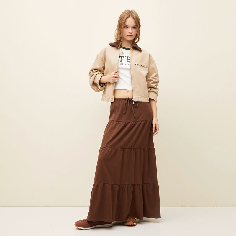 SYBILLA - Falda Larga Mujer Sybilla