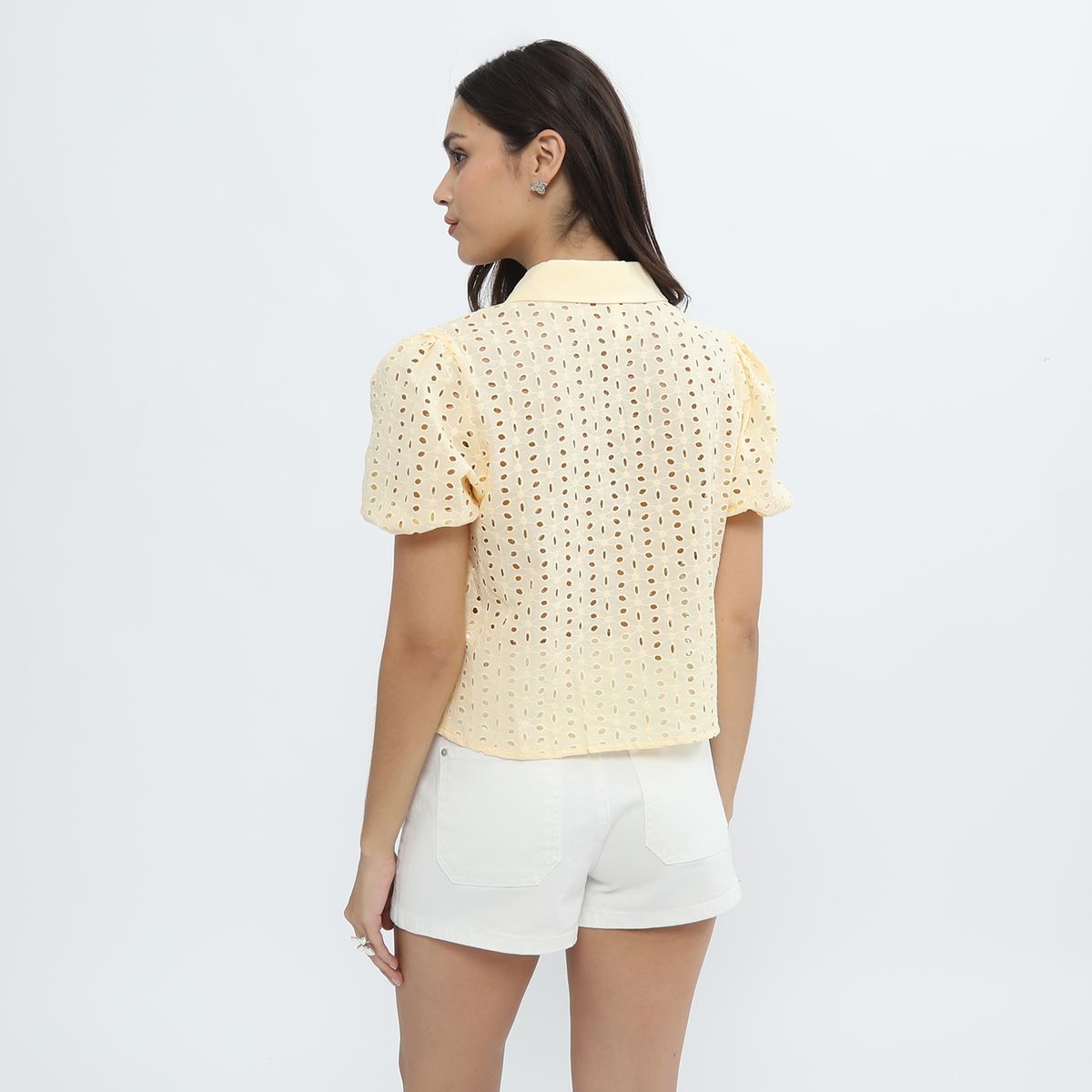 SYBILLA - Blusa Manga Corta Mujer Sybilla