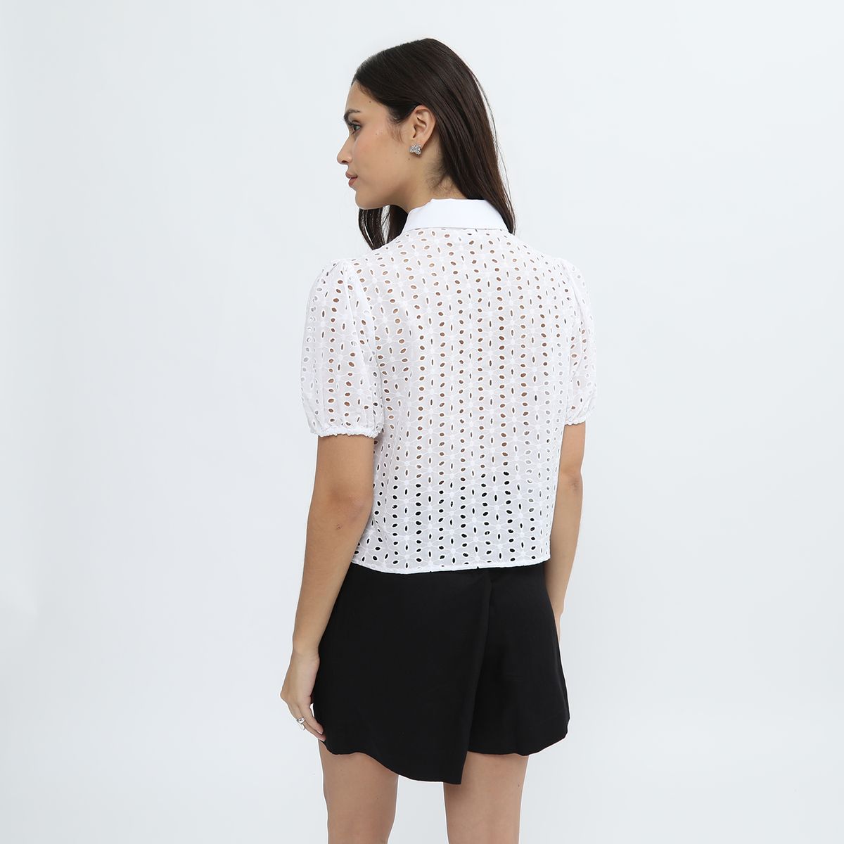 SYBILLA - Blusa Manga Corta Mujer Sybilla