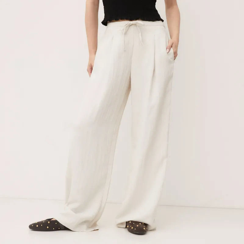 SYBILLA - Pantalón Sastrero Mujer Sybilla