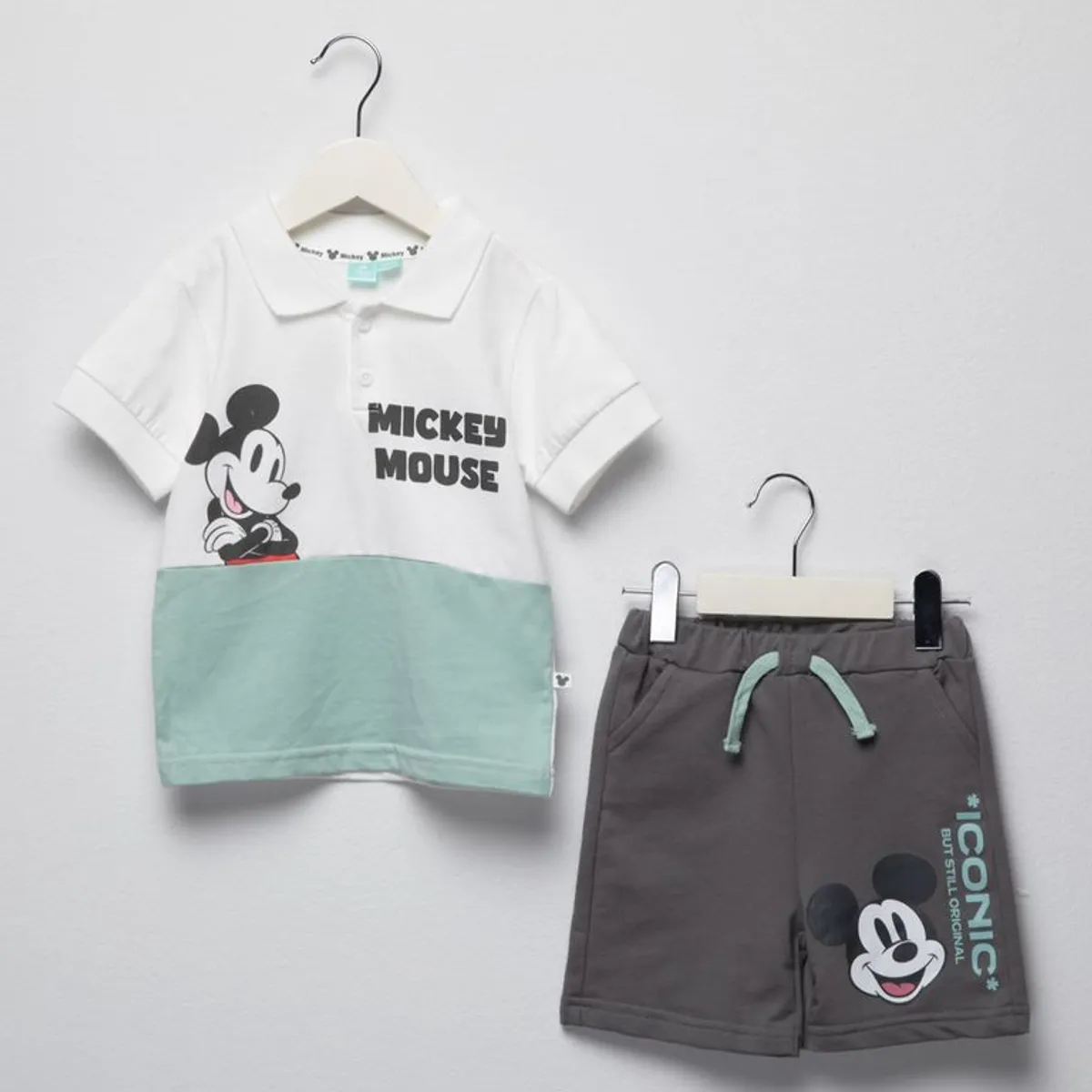 DISNEY - Conjunto Bebé Niño Algodón Mickey Mouse