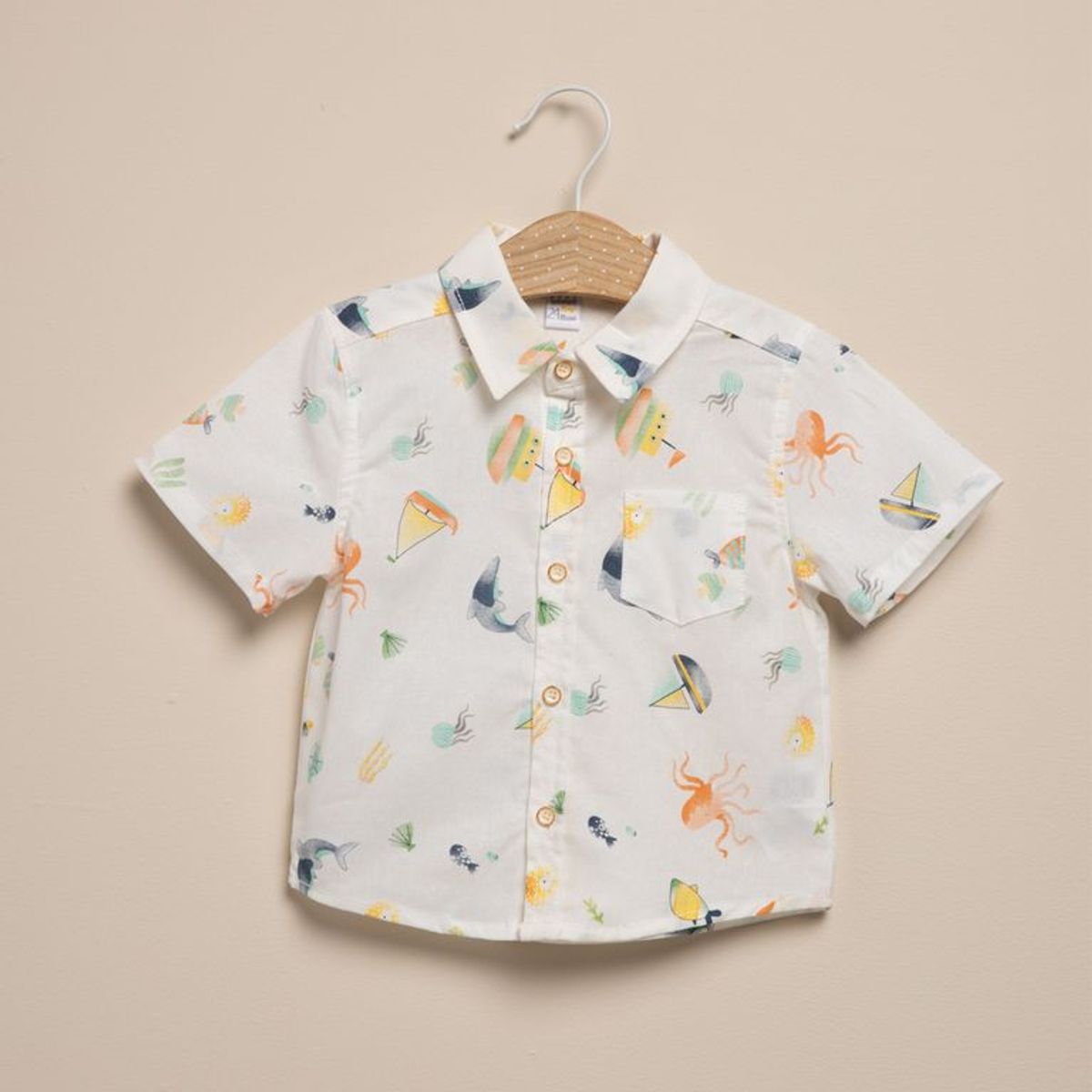 YAMP - Camisa Bebé Niño Algodón Yamp