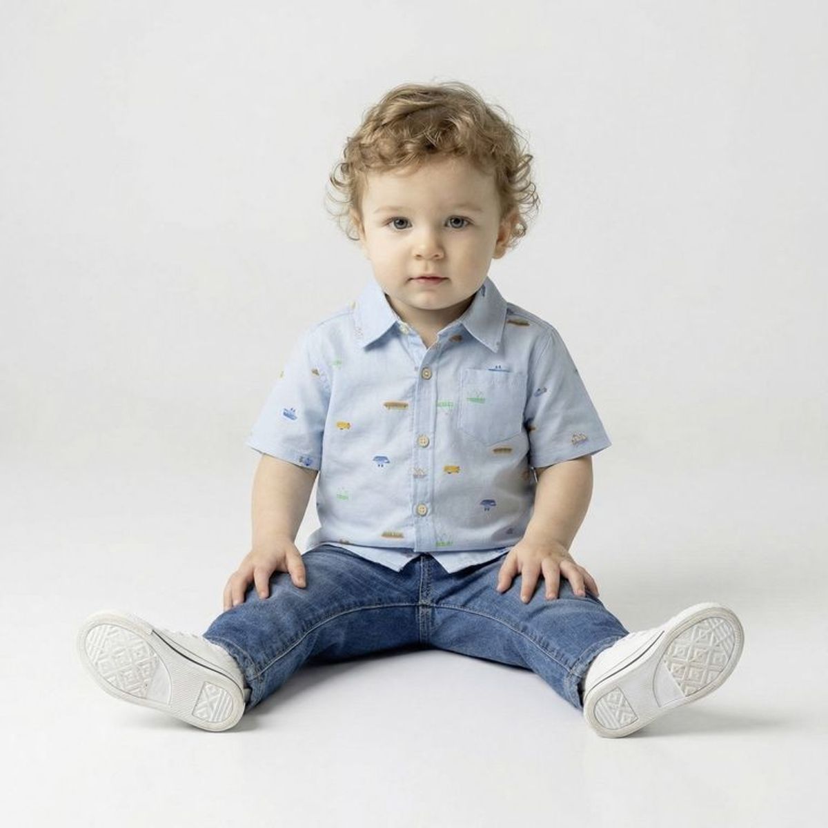 YAMP - Camisa Bebé Niño Algodón Yamp