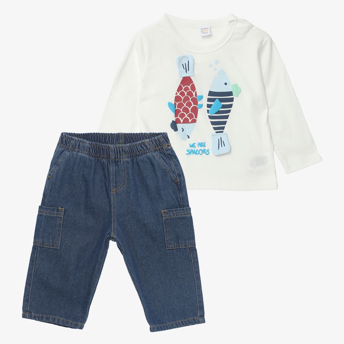 YAMP - Conjunto Bebé Niño Algodón Yamp