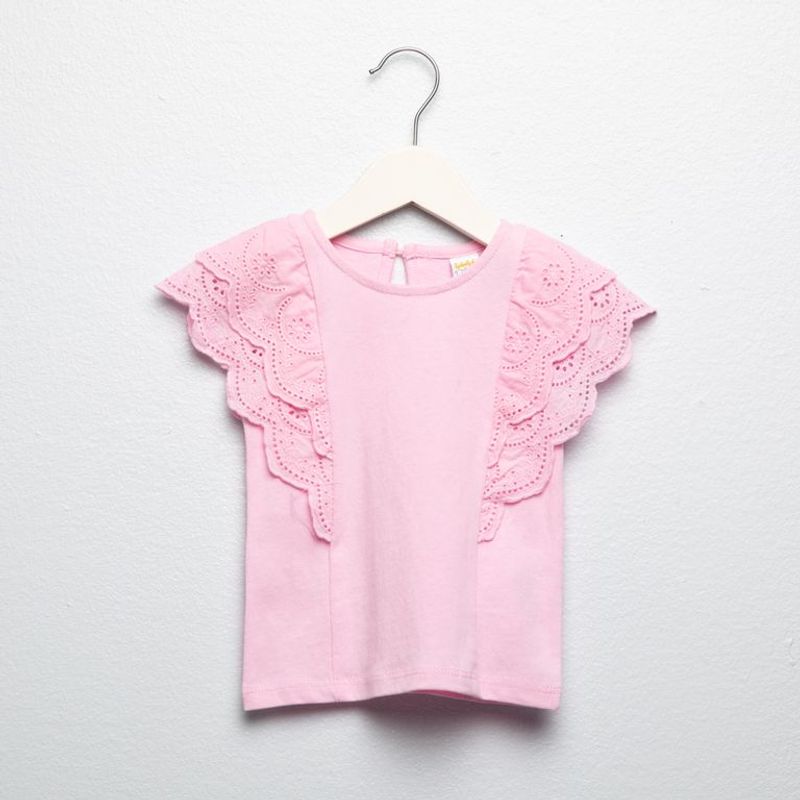 YAMP - Polo Manga Corta Bebé Niña Yamp