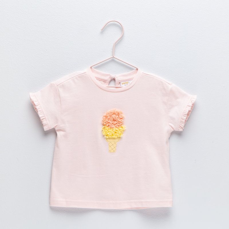 YAMP - Polo Manga Corta Bebé Niña Algodón Yamp