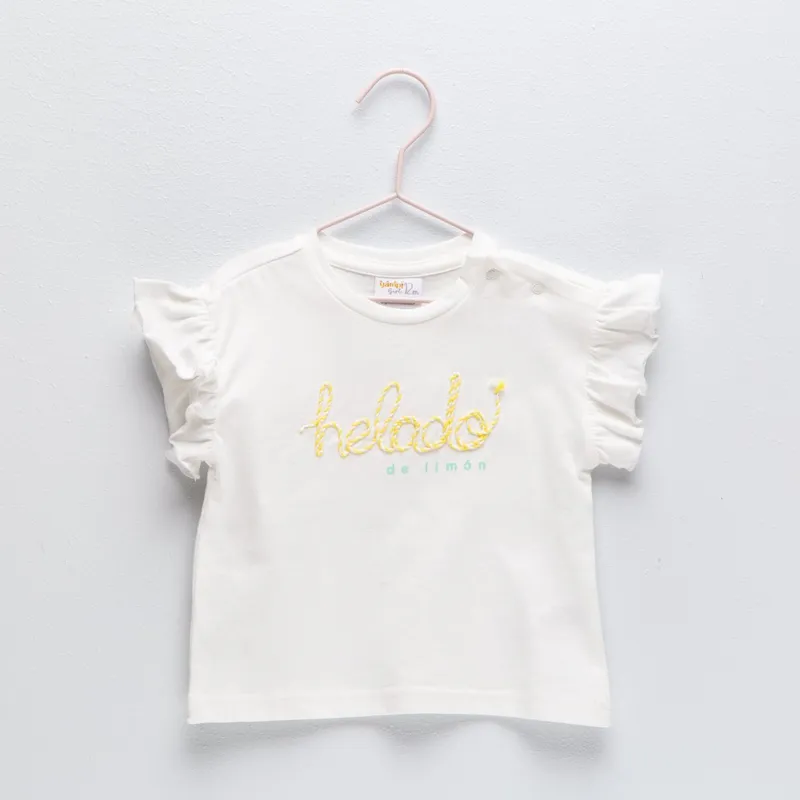 YAMP - Polo Manga Corta Bebé Niña Algodón Yamp