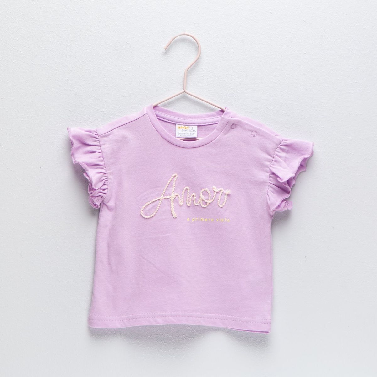 YAMP - Polo Manga Corta Bebé Niña Algodón Yamp