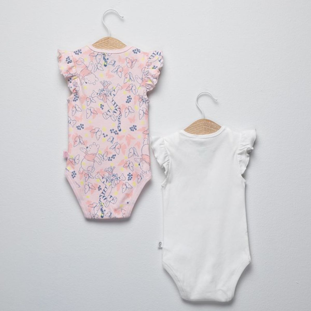WINNIE THE POOH - Body Bebé Niña Pack X2 Winnie The Pooh