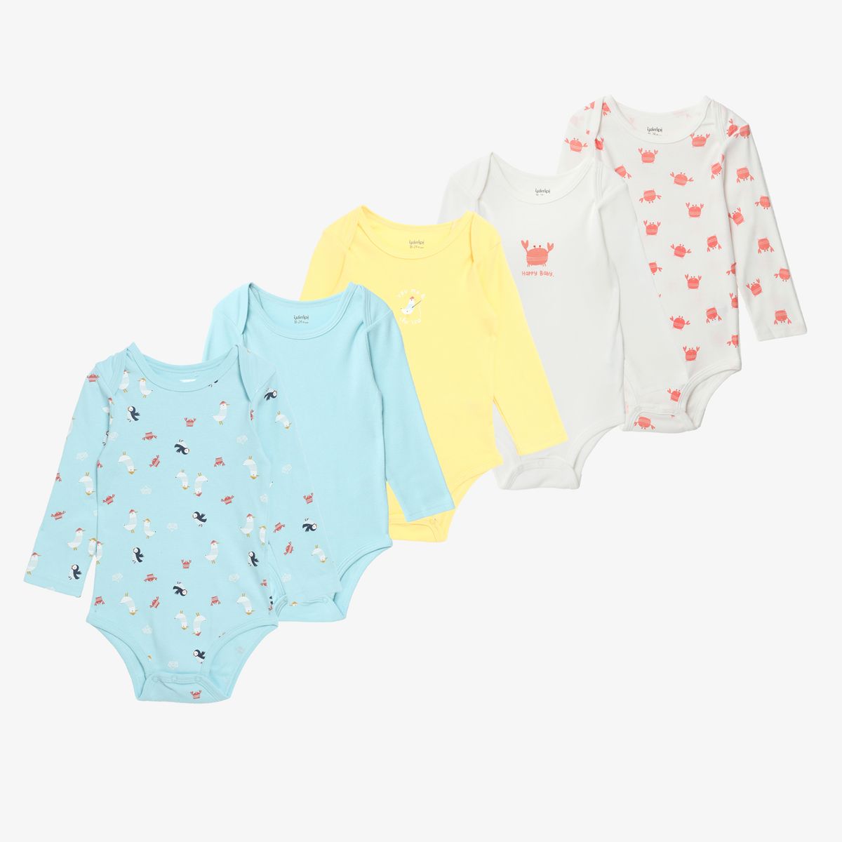 YAMP - Body Bebé Niño Pack X5 Yamp