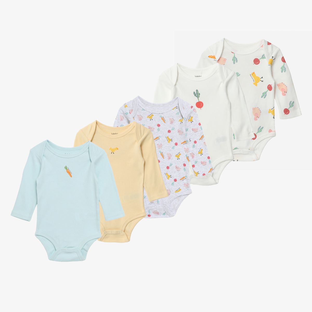 YAMP - Body Bebé Niño Pack X5 Yamp