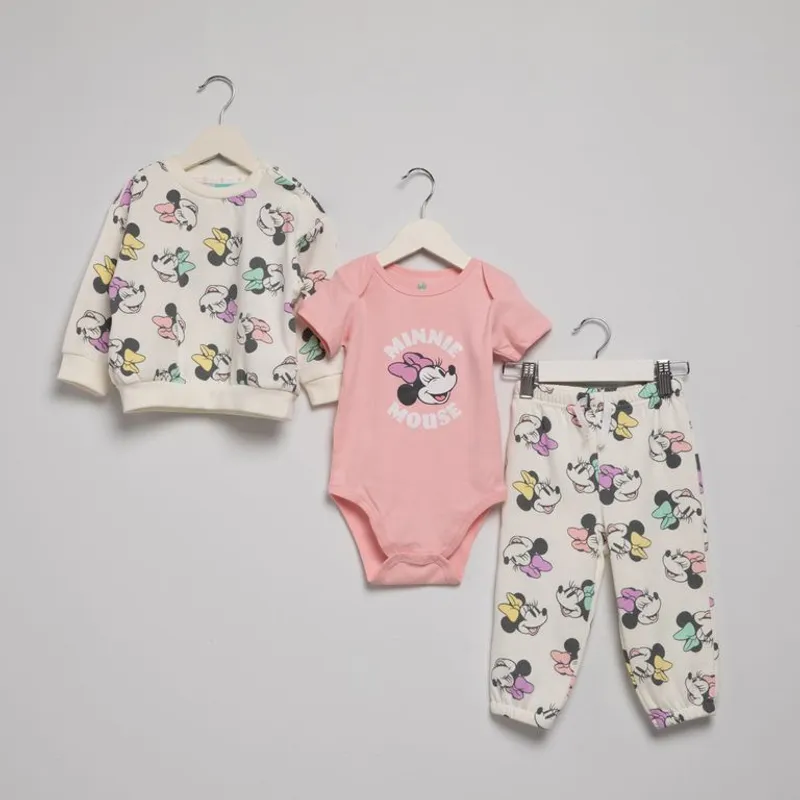MINNIE - Conjunto Niña Algodón Minnie