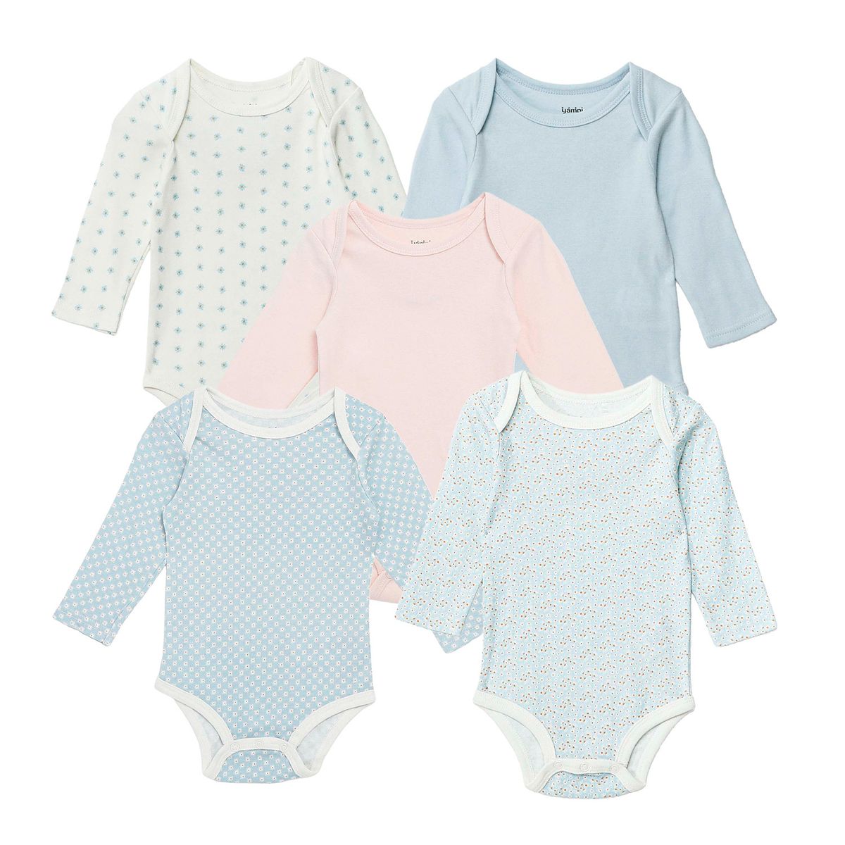 YAMP - Body Bebé Niña Pack X5 Yamp