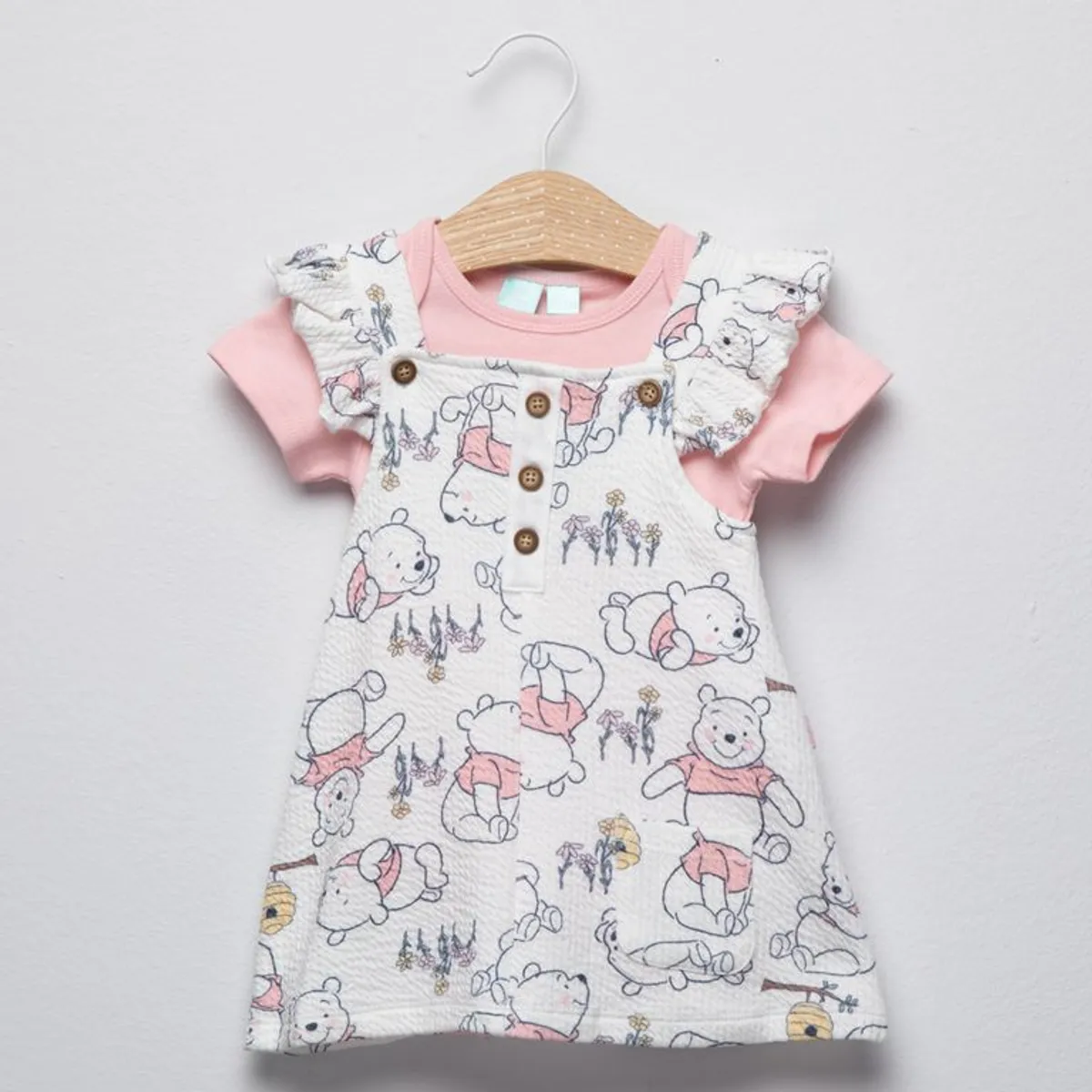 WINNIE THE POOH - Conjunto Niña Algodón Winnie The Pooh