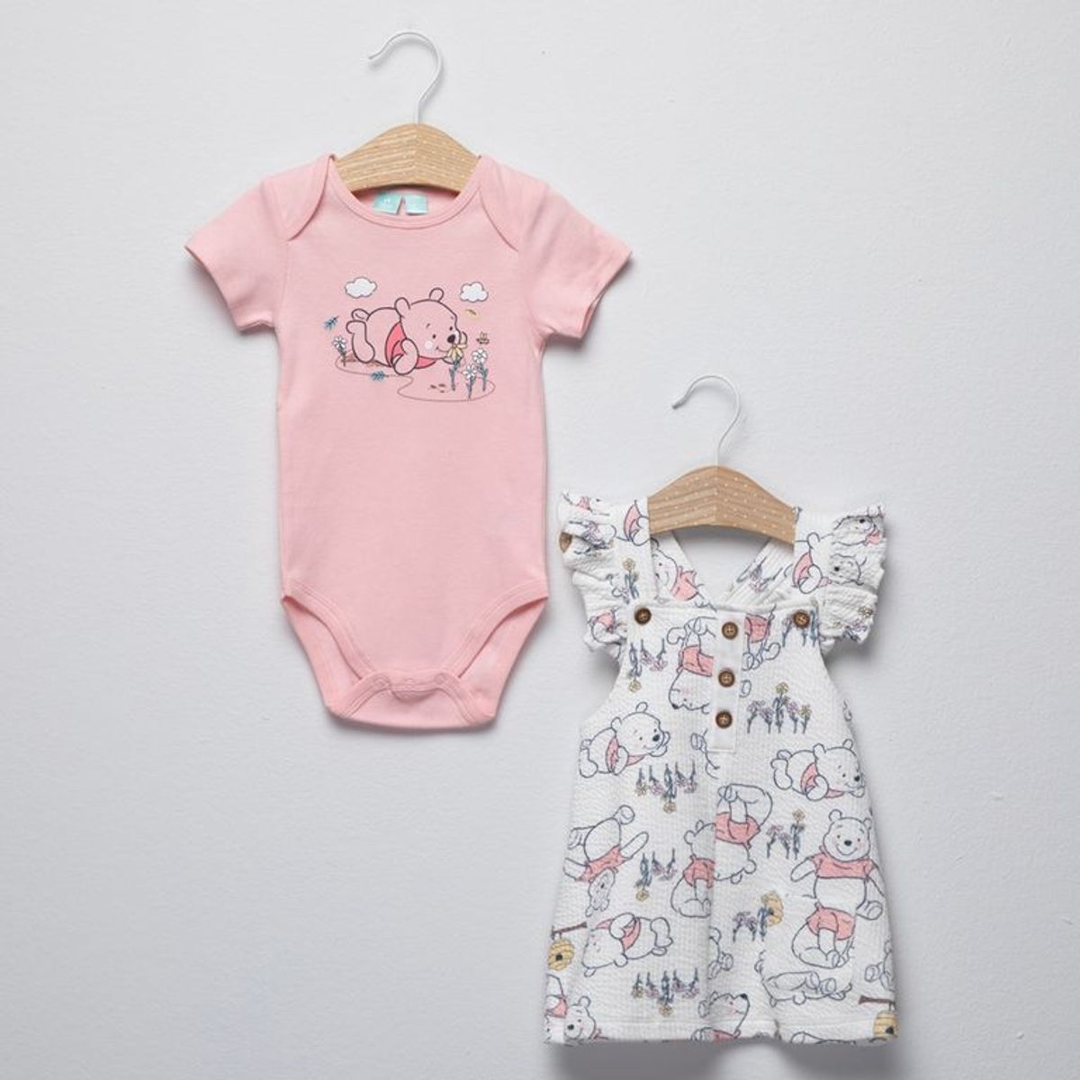 WINNIE THE POOH - Conjunto Niña Algodón Winnie The Pooh