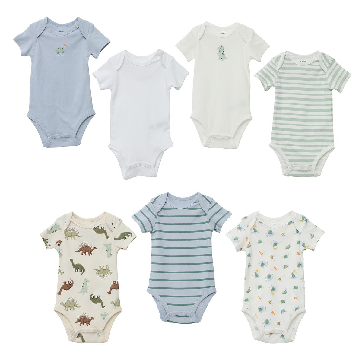 YAMP - Body Bebé Niño Pack X7 Yamp