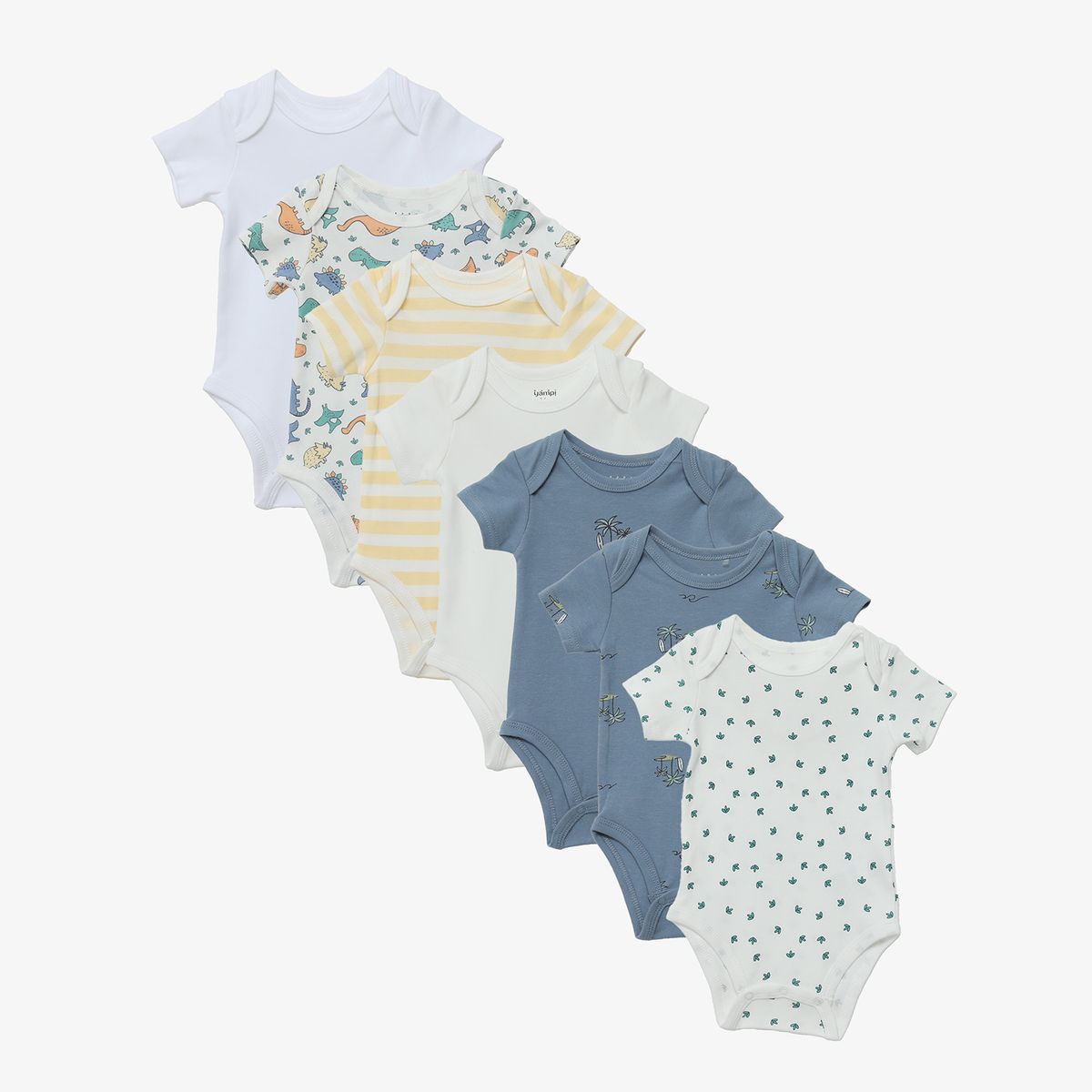 YAMP - Body Bebé Niño Pack X7 Yamp