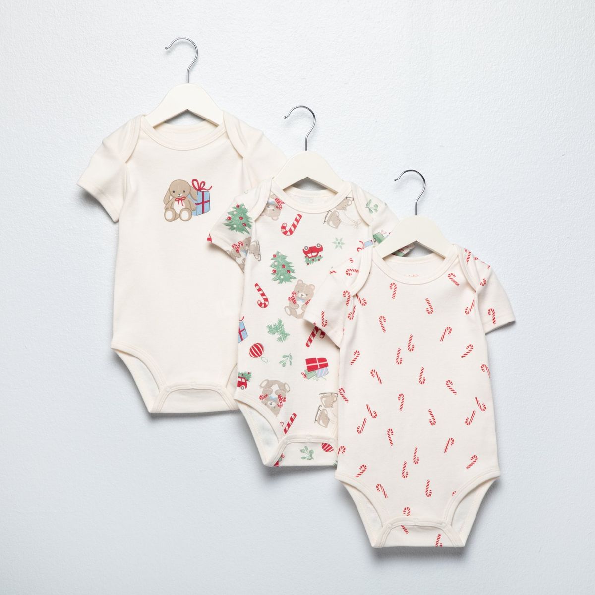 YAMP - Body Bebé Niña Nino Navidad Pack X3 Yamp