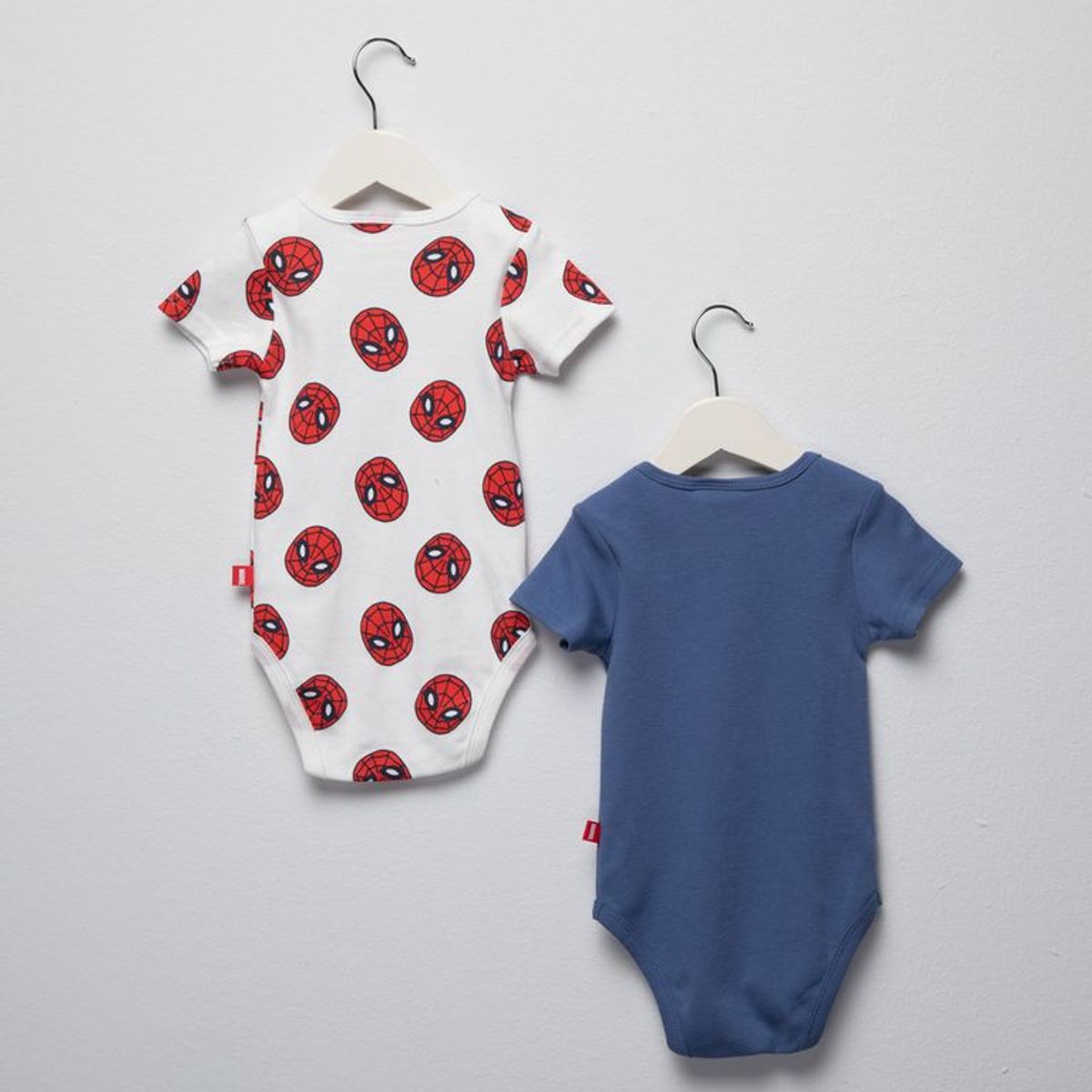 SPIDERMAN - Body Bebé Niño Pack X2 Spider-man