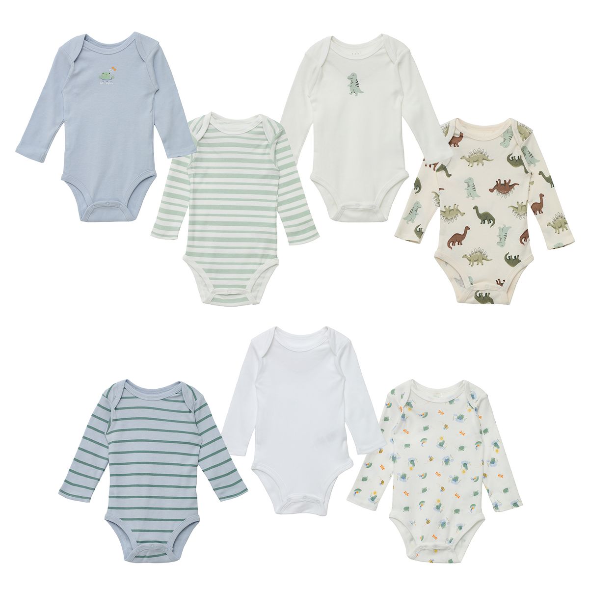 YAMP - Body Bebé Niño Pack X7 Yamp