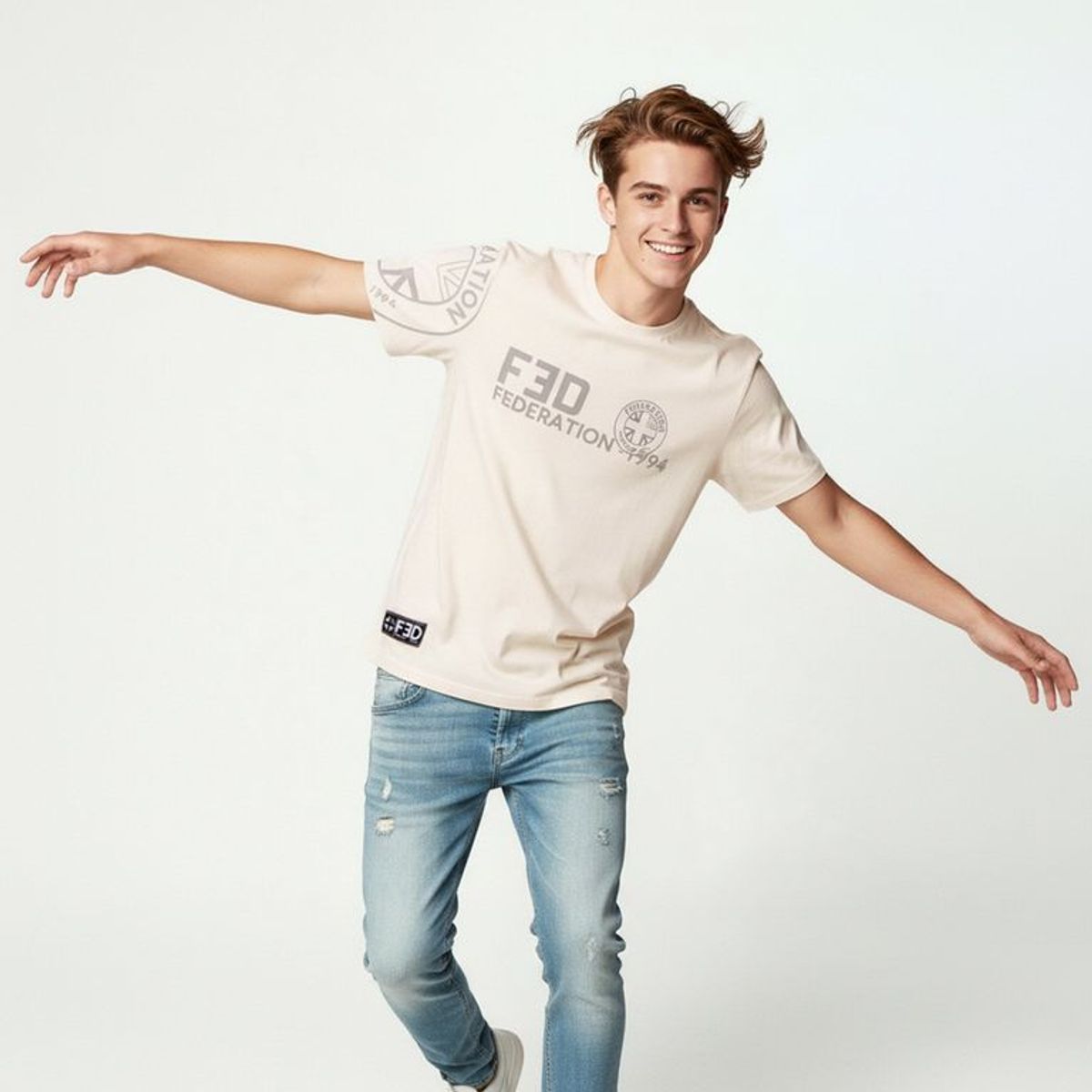 FEDERATION - Polo Manga Corta Niño Algodón Federation