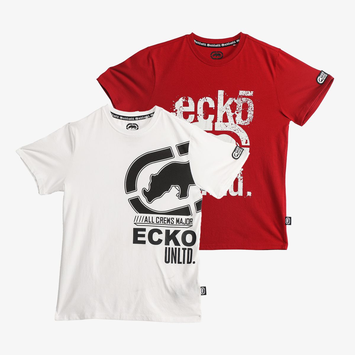 ECKO - Polo Manga Corta Niño Pack X2 Algodón Ecko