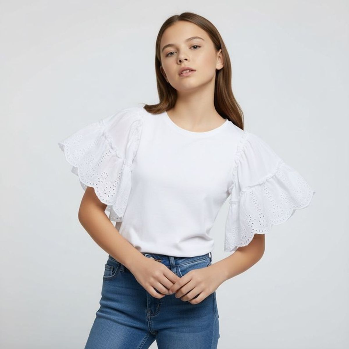 ELEVEN - Polo Manga Corta Niña Algodón Eleven