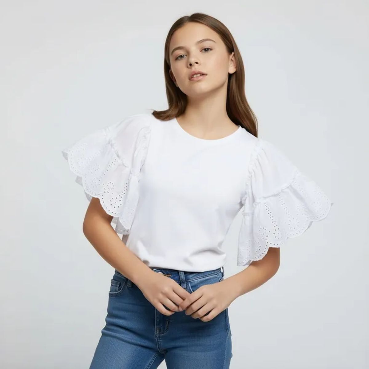 ELEVEN - Polo Manga Corta Niña Algodón Eleven