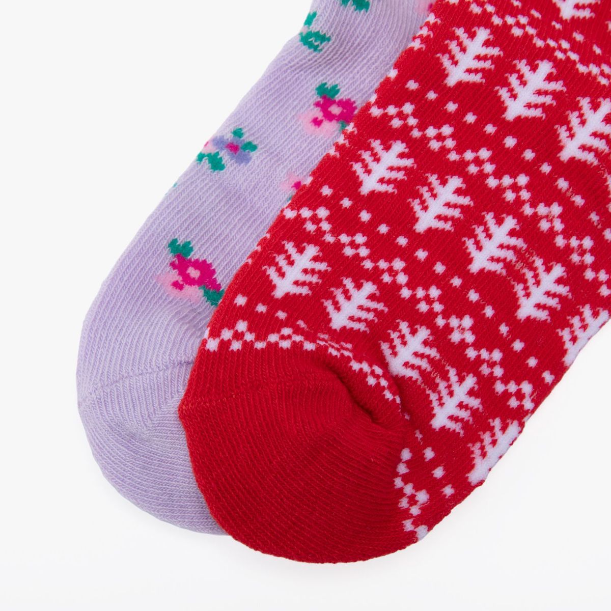 YAMP - Medias Niña Navidad Pack X2 Algodón Yamp