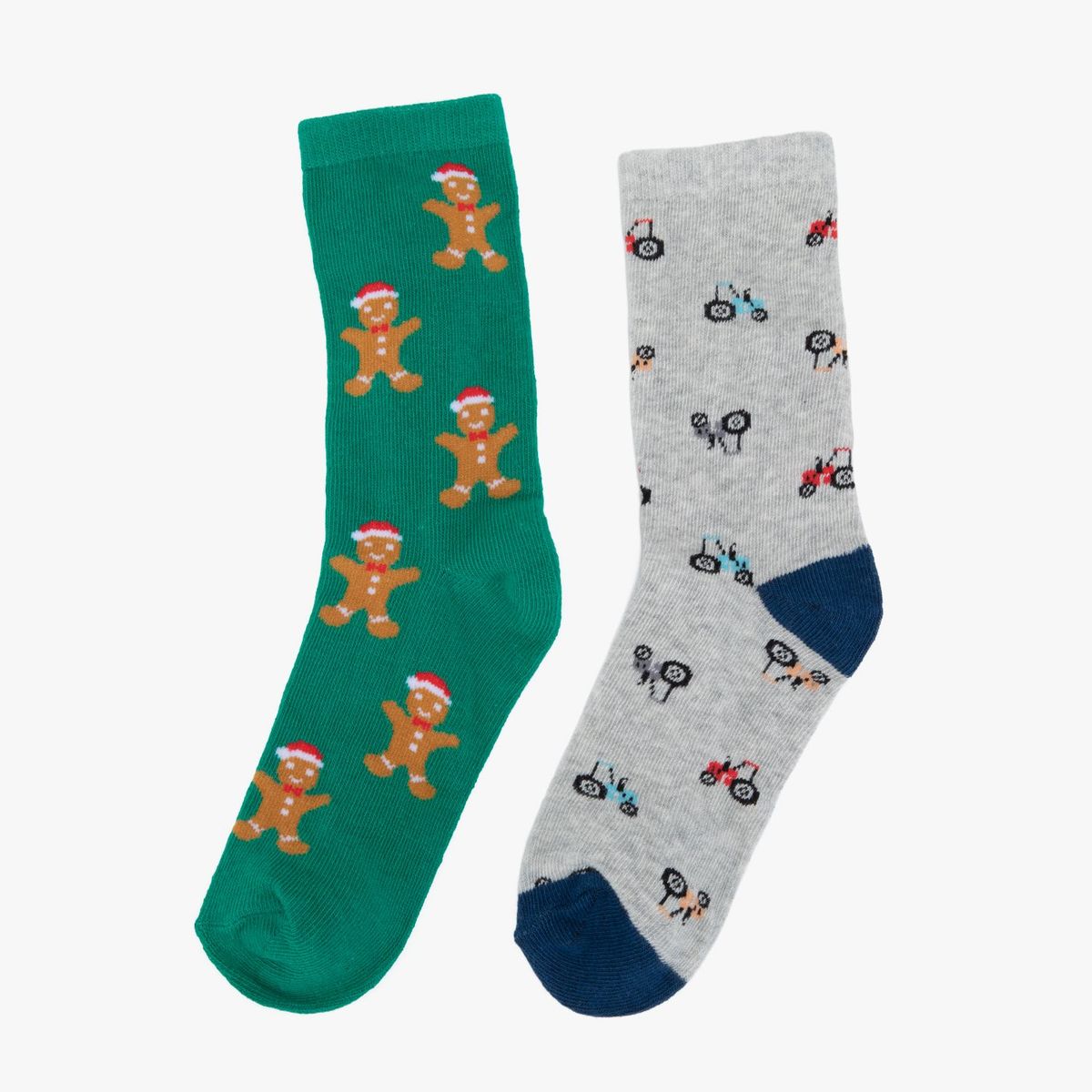 YAMP - Medias Niño Navidad Pack X2 Algodón Yamp