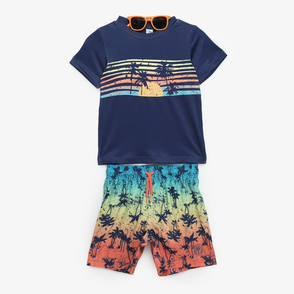 YAMP - Traje de Baño más Polo UV más Lentes Niño Yamp