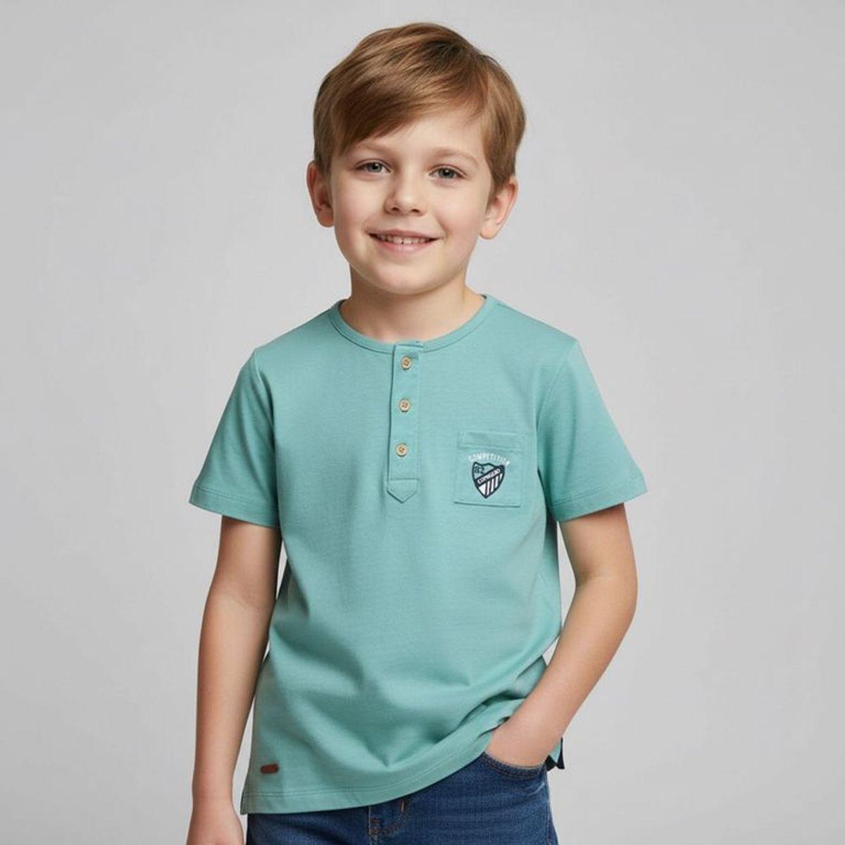 CONIGLIO - Polo Manga Corta Niño Algodón Coniglio