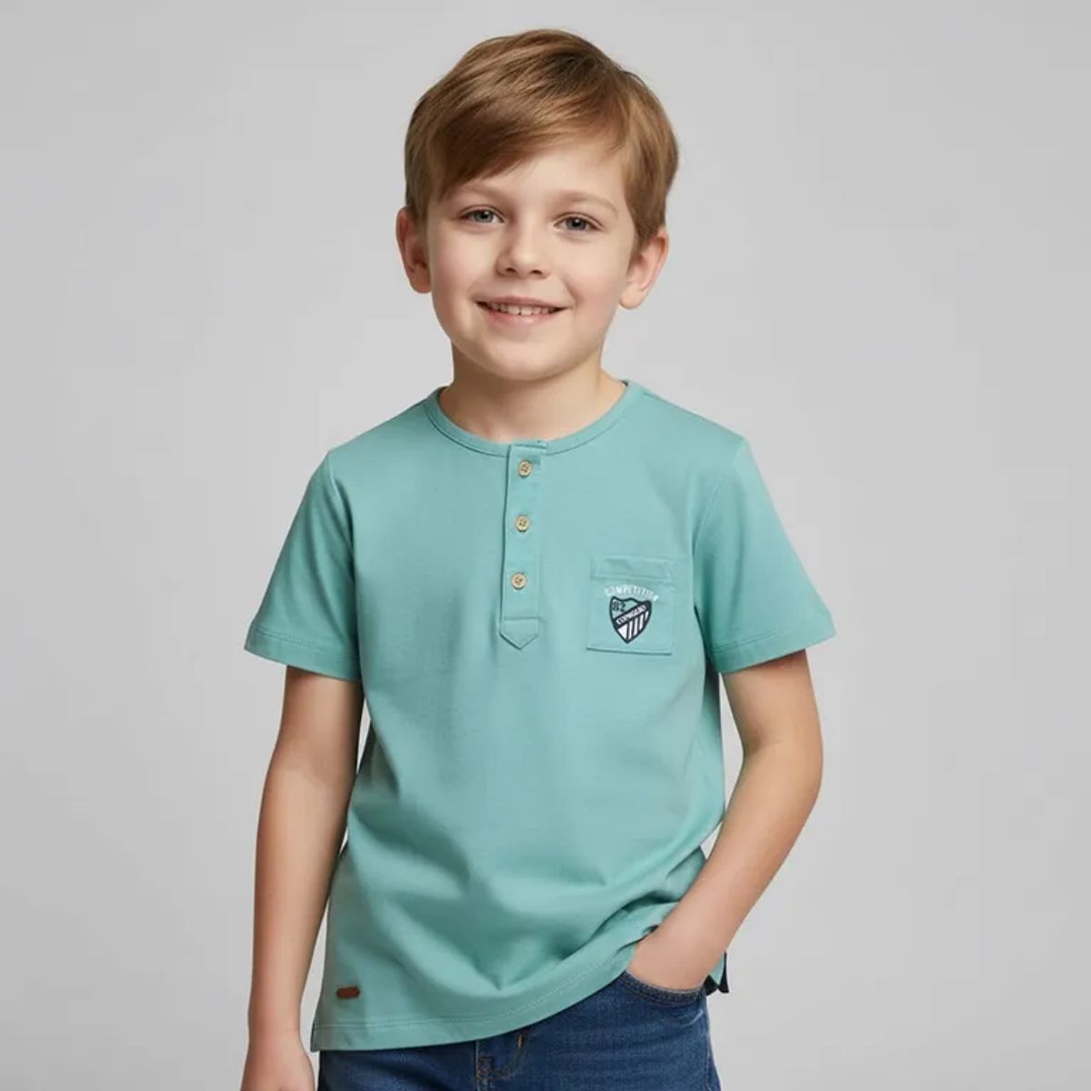 CONIGLIO - Polo Manga Corta Niño Algodón Coniglio