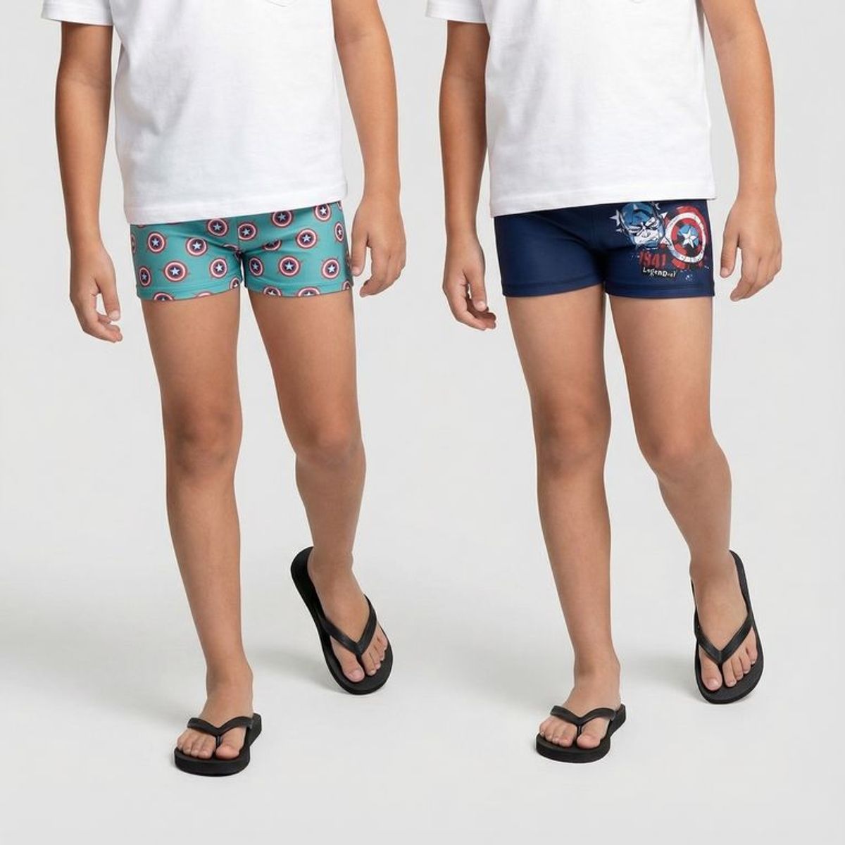 AVENGERS - Traje De Baño Niño Pack X2 Avengers