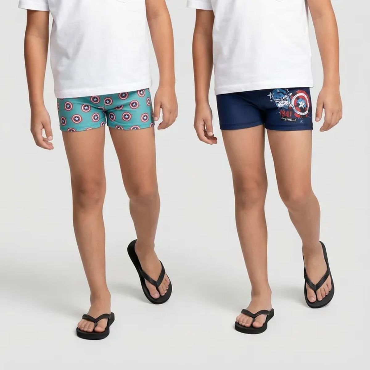 AVENGERS - Traje De Baño Niño Pack X2 Avengers