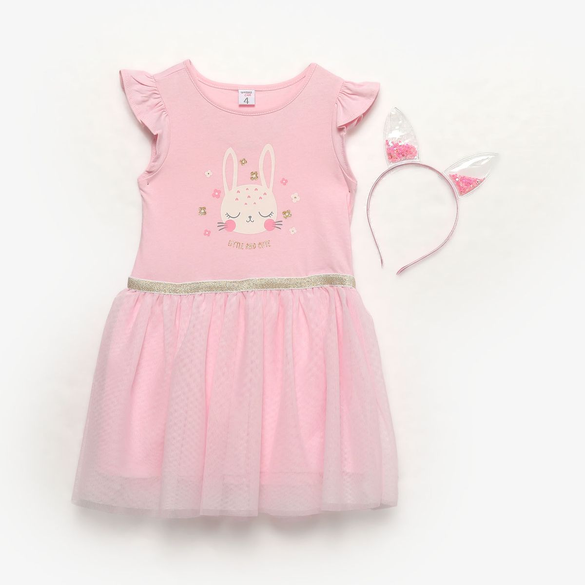 YAMP - Vestido Niña mas Accesorio Yamp