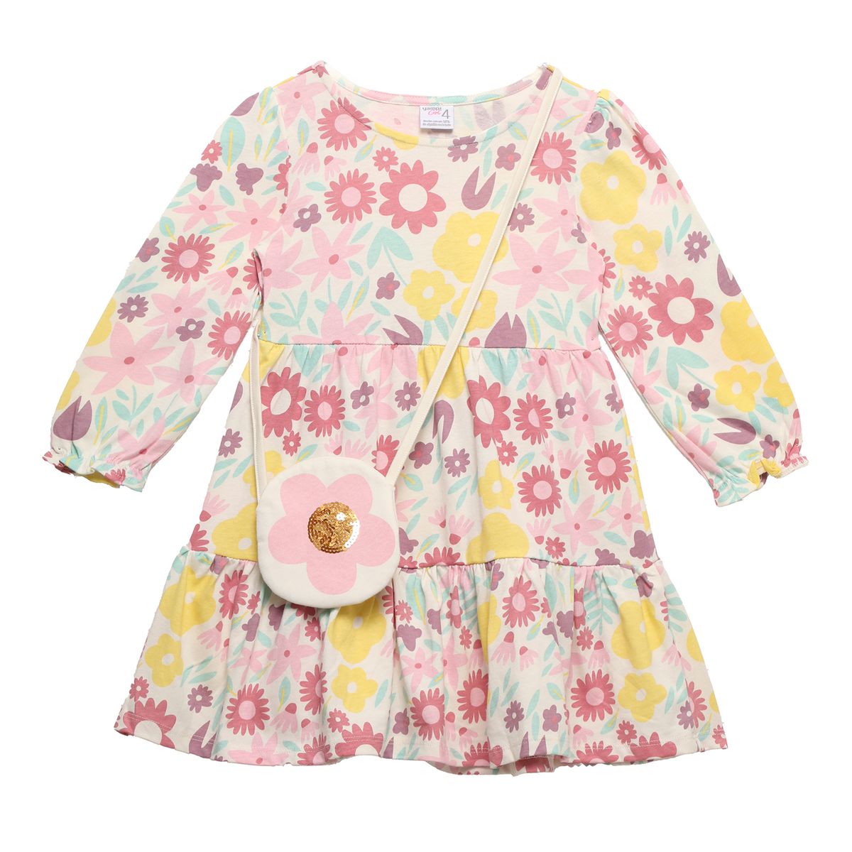 YAMP - Vestido Niña Algodón Yamp